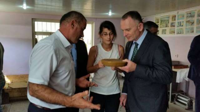 Israeli ambassador visits Azerbaijan’s northwest 